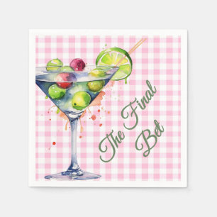 Las Vegas custom bachelorette papieren servet