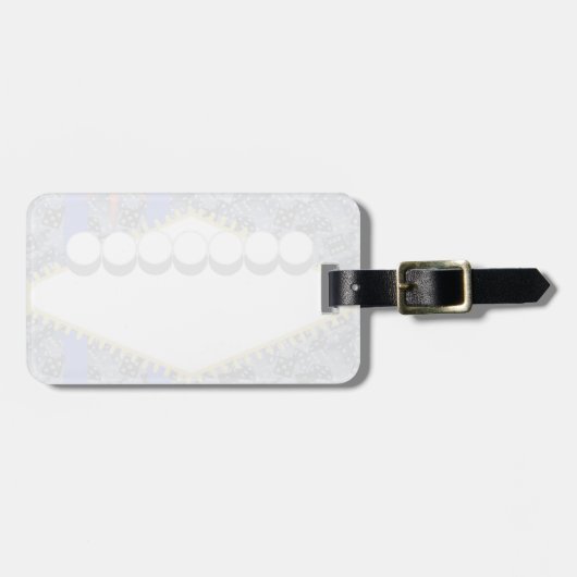 Las Vegas Custom Baggage Label Bagagelabel (Voorkant horizontaal)