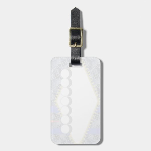 Las Vegas Custom Baggage Label Bagagelabel (Voorkant verticaal)