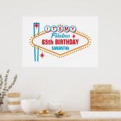 Las Vegas Custom Signature Party Poster (Keuken)