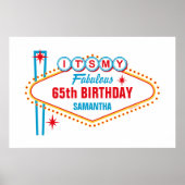 Las Vegas Custom Signature Party Poster (Voorkant)