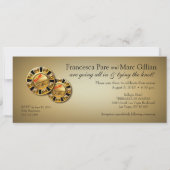 Las Vegas Deluxe foto bruiloft Kaart (Achterkant)