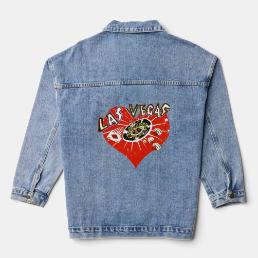 Las Vegas Denim Jacket (Achterkant)