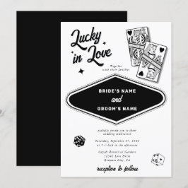 Las Vegas Destination Casino Lucky in Love Wedding Kaart