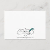 Las Vegas Destination Wedding Reception Informatiekaartje (Achterkant)