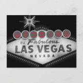 Las Vegas Destination Wedding RSVP Uitnodiging Briefkaart (Voorkant)