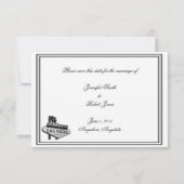 Las Vegas Destination Wedding Save the Date (Voorkant)