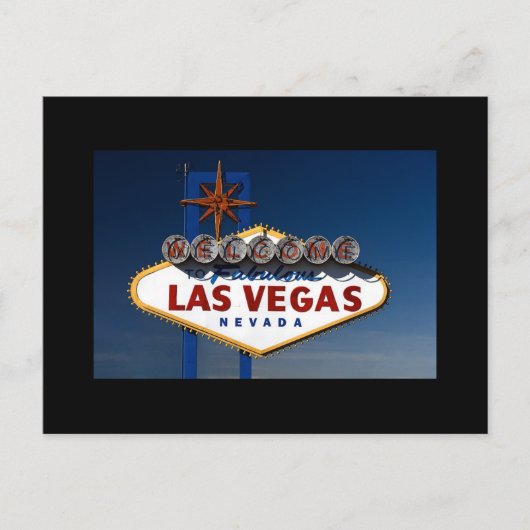 Las Vegas Destination Wedding Save the Dates Annou Aankondigingskaart (Voorkant)