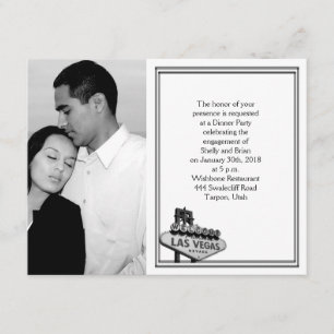 Las Vegas Destination Wedding Verloving Kaart