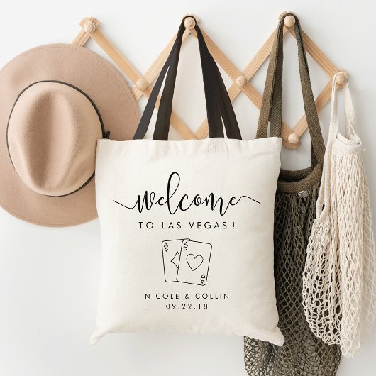 Las Vegas Destination Wedding Welcome Bag Tote Bag