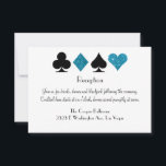 Las Vegas Destiny Receptie Malibu Blauw Glitter Kaart<br><div class="desc">Deze bruiloft uitnodiging ontvangstkaart is voorzien van elegante typografie en een accent van grafische kaart pakken in wit en turquoise blauwe faux glitter. Perfect voor een Las Vegas bruiloft in een kleine kapel van de strip,  alles wat je nodig hebt is liefde en een getuige of twee!</div>
