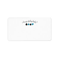 Las Vegas Destiny Wedding Blue Glitter Mail