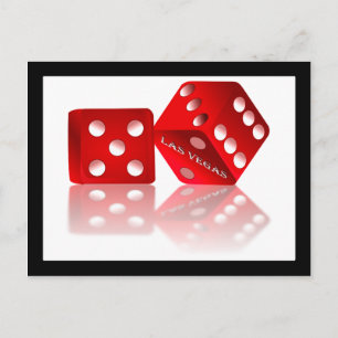 Las Vegas Dice Briefkaart