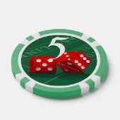 Las Vegas Dice Craps Tafel Poker Chips (Enkel)