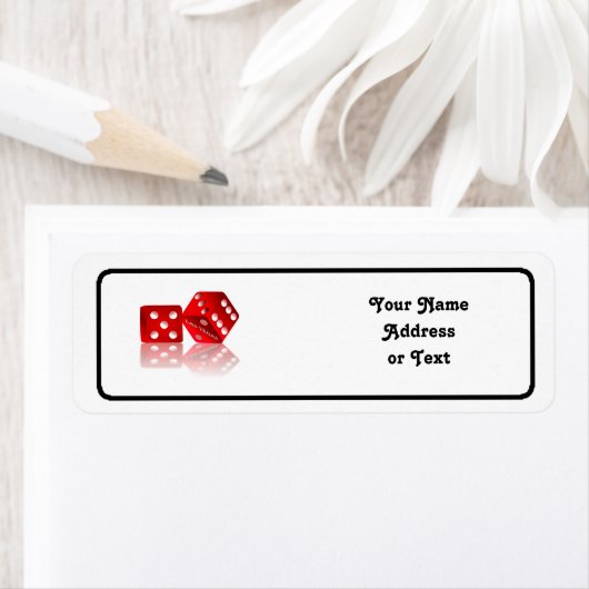 Las Vegas Dice Etiket (Insitu)