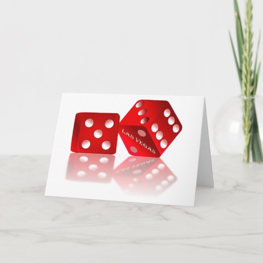 Las Vegas Dice Kaart (Voorkant)