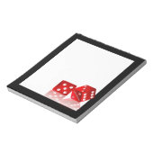 Las Vegas Dice Notitieblok (Linkerzijde)