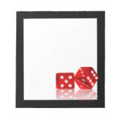 Las Vegas Dice Notitieblok (Voorkant)