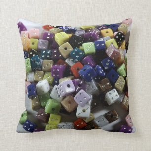 Las Vegas Dice Pillow Beader Pillow Kussen
