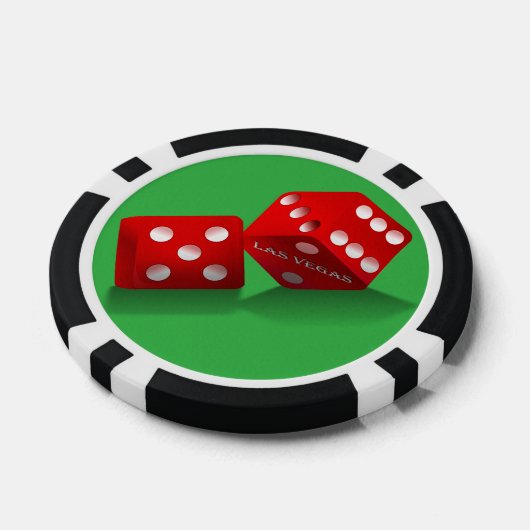 Las Vegas Dice Poker Chips (Enkel)