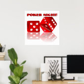 Las Vegas Dice Poster (Thuiskantoor)