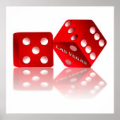 Las Vegas Dice Poster (Voorkant)
