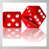 Las Vegas Dice Poster (Voorkant)