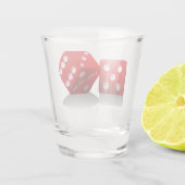 Las Vegas Dice Shot Glas (Achterkant)