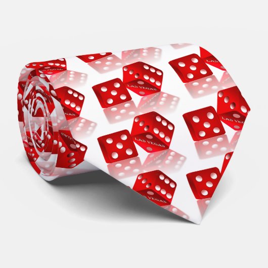 Las Vegas Dice Stropdas (Opgerold)