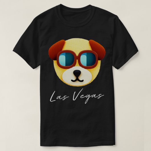 Las Vegas Dog T-shirt (Design voorkant)