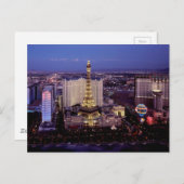 Las Vegas door Night 3 Briefkaart (Voorkant / Achterkant)