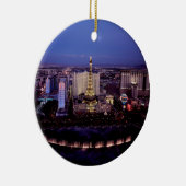 Las Vegas door Night 3 Keramisch Ornament (Rechts)