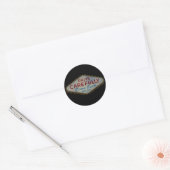 Las Vegas Drive voorzichtig Sticker (Envelop)