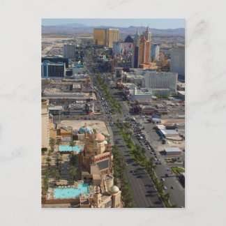 Las Vegas Eiffel Tower Strip Briefkaart