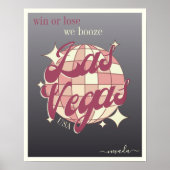 Las Vegas elegante zwarte partij Poster (Voorkant)