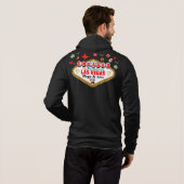 Las Vegas Engaged Celebration Couple Matching Hoodie (Achterkant volledig)