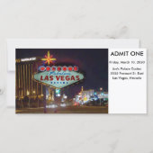 Las Vegas Event Admission Ticket (Voorkant)