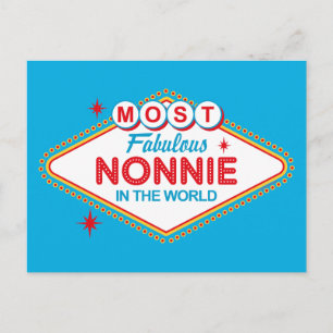 Las Vegas Fabulous Nonnie Briefkaart