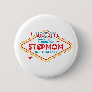Las Vegas Fabulous Step Ma Ronde Button 5,7 Cm