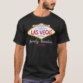 Las Vegas Family Vacation Matching Group Outfit T-shirt (Voorkant)