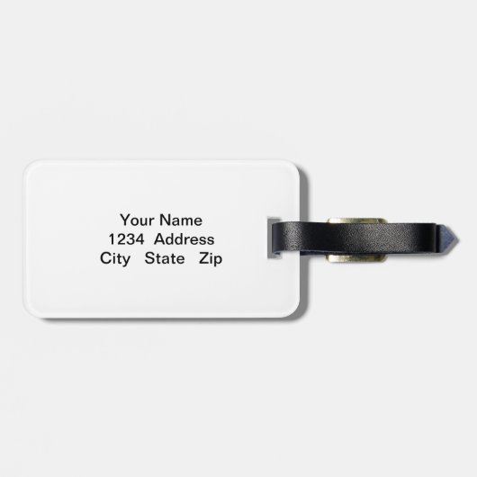 Las Vegas Famous City Bagagelabel (Achterkant horizontaal)