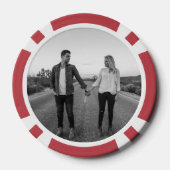 Las Vegas Favor Geschenk Welkom Bord Rode Poker Ch Poker Chips (Achterkant)