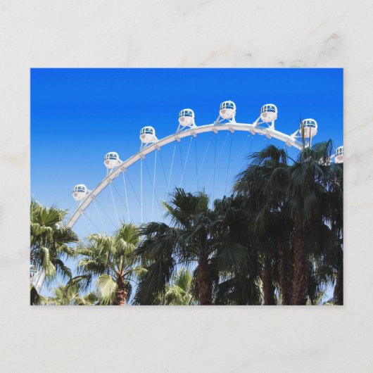 Las Vegas Ferris Wheel 2 Briefkaart (Voorkant)