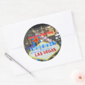 Las Vegas Final Fling Bride to Be Ronde Sticker (Envelop)