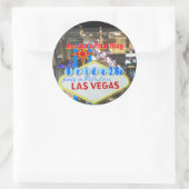 Las Vegas Final Fling Bride to Be Ronde Sticker (Tas)