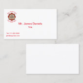 Las Vegas Fire Rescue Emblem Business Card Visitekaartje (Voorkant / Achterkant)