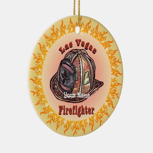 Las Vegas Firefighter ornament (Rechts)