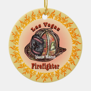 Las Vegas Firefighter ornament