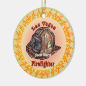 Las Vegas Firefighter ornament (Links)