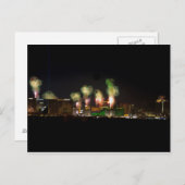 Las Vegas Fireworks Briefkaart (Voorkant / Achterkant)